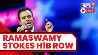 Vivek Ramaswamy Speech LIVE | Vivek Ramaswamy News | Vivek Ramaswamys New Pitch | US News | N18L