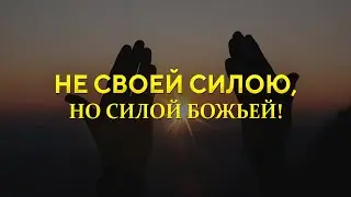 Не своей силою, но силой Божьей!