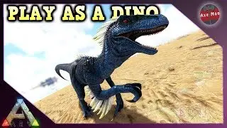 PLAY AS A DINO, THE RAPTOR | ARK SURVIVAL EVOLVED