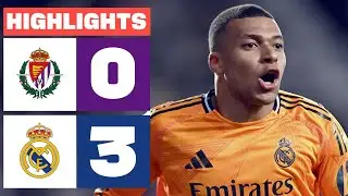 REAL VALLADOLID CF 0 - 3 REAL MADRID I RESUMEN LALIGA EA SPORTS