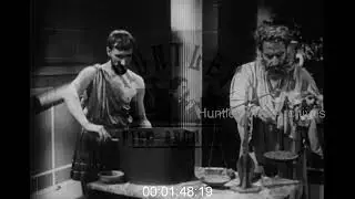 Dramatisation of the Archimedes story 1940s - Archive film 1046592