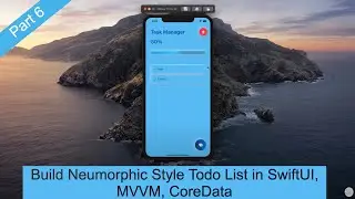 Build Neumorphic Style Todo List in SwiftUI, MVVM, CoreData: part 6/14 : GradientText