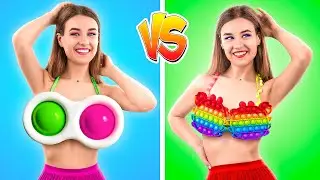 Simple Dimple vs Pop It Челлендж!