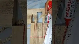Tips and tricks for correct and accurate measurement of wood#woodworking #diy