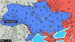 Война в Украине на карте 