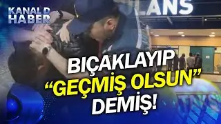Taksiciyi Bıçaklayıp Gasp Etmişti! O Saldırganı Taksiciler Yakalattı