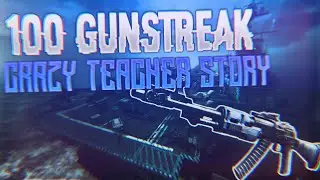 COD: BO2 - 100 GUNSTREAK ON CARRIER! | Crazy Teacher? (COD BO2 Multiplayer Gameplay)