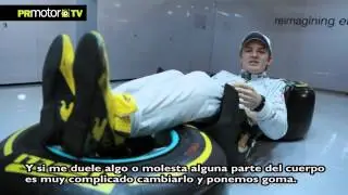 Nico Rosberg nos muestra su butaca en el F1 - Mercedes Petronas AMG F1 Team - PRMotor TV