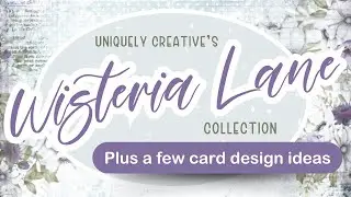 BEAUTIFUL CARD IDEAS using this PAPER COLLECTION from UNIQUELY CREATIVE | Card making ideas