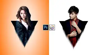 Photoshop Triangle Pop out Effect | Photoshop editing Tutorial | Photoshop Editing New Style
