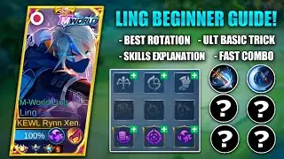 LING TUTORIAL FOR BEGINNER 2022!! Learn How To Reach MYTHIC Using Ling + How To GET 4 Blade!🔥