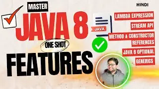 🔥 Java 8 new features in one shot | Hindi