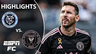 LAST-SECOND HEADER 😱 New York City FC vs. Inter Miami | MLS Highlights | ESPN FC