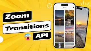 Zoom Transitions - SwiftUI