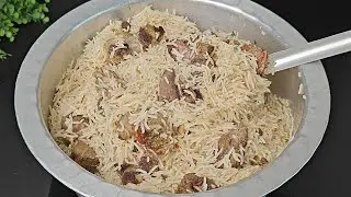 Fried Mutton Yakhni Pulao | White Mutton Pulao | Mutton Pulao Recipe