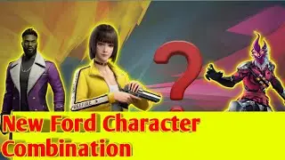 Character combination For CS Rank With Gold Character |Free fire|