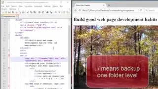 Inserting img tag, img attributes, flexible images organizing folders