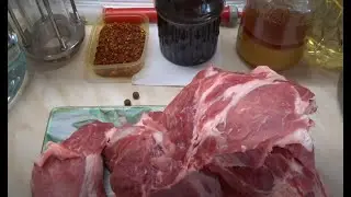 ✅Готовим вкуснейшие шашлыки. 👍Свиная шея в медовом маринаде.