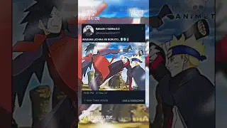 Madara Uchiha vs Boruto 🗿