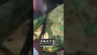 8600000的原石，无人敢动，重庆大爷直飞瑞丽抵押房产拿下，一刀切开货主从此退出玉石界！ #翡翠原石 #緬甸翡翠 #jade #翡翠赌石 #熱門