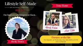 Vol 1/ Ep #8 -  Getting Your Dreams, Mental Health and Self Care - Becky Beach