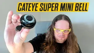 Cateye PB-600 super mini bell review.