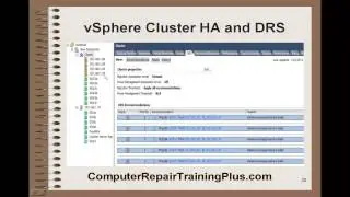 vSphere Cluster HA and DRS