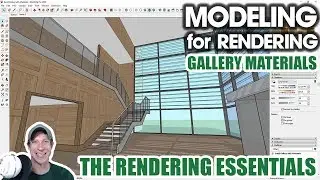 MODELING FOR RENDERING - Adding Materials to the Gallery