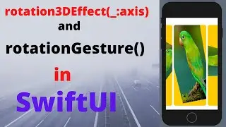 How to use 3d RotationEffect in SwiftUI by Animation