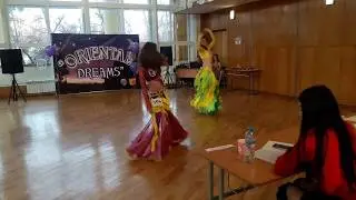 ORIENTAL DREAMS г.Луцк  Взрослые начинающие импровизация межансе