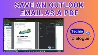 How to Save an Outlook Email as a PDF