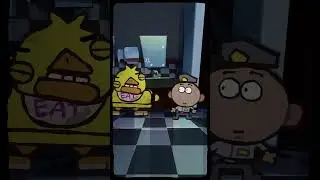 Cupcake Attack 🧁 | FNAF #shorts