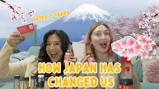 7 Years in Japan!!! How We've Changed - a chatty mukbang ft Hot Ones