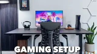 My Gaming Desk Setup & Room Tour!