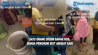 Viral Satu Orang Diusir Bapak Kos, Semua Penghuni Ikut Angkat Kaki - 