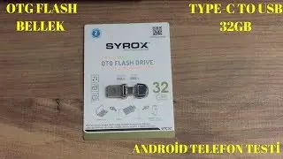 OTG FLASH BELLEK TYPE C TO USB 32GB #İşbirliği