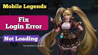 HOW TO FIX LOGIN Error in Mobile Legends | Mobile Legends 