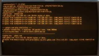 Python ASMR - Ping Multiple IP Addresses from TXT File - No Talking