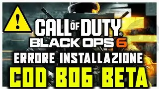 ERRORE INSTALLAZIONE DELLA BETA DI COD BLACK OPS 6 SU XBOX GAME PASS | COME RISOLVERE #blackops6