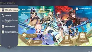 The Summoner's Summit [part 2] ▢ Roll! A Sea of New Acquitances [GENSHIN IMPACT]
