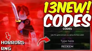 ⚠️New!! Codes⚠️ ALL WORKING CODES FOR HORRORS RNG IN 2024! ROBLOX HORRORS RNG CODES