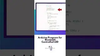 Arduino Program for Bluetooth Controlled LED