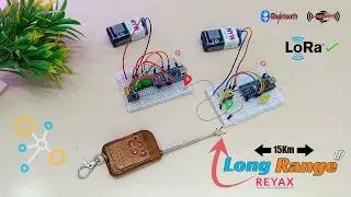 LoRa Module | 15KM तक कंट्रोल करे कोई भी Device | How To Use LoRa Module | Reyax RYLR998