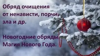 Обряд на избавление от обиды, ненависти, порчи, зла. Новогодние обряды и ритуалы. Магия Нового Года.