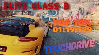 (TD) Asphalt 9 Elite Class B Top 10% - 01:19:129 - Porshe GTS 4126