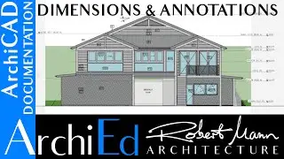 ArchiCAD Elevation Dimenisioning and Annotation