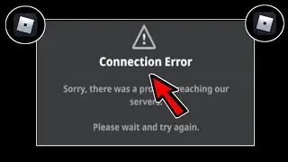 How to Fix connection error on Roblox 2024 | Sorry there was a problem reaching our servers Roblox