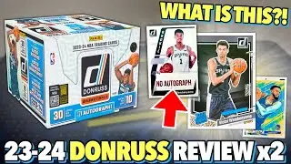 *WEMBY RATED ROOKIES AND NEXT DAYS?! 😳🔥* 2023-24 Panini Donruss Basketball Hobby Box Review x2