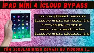 iPad Mini 4 iCloud Kırma - iPad & iPhone Şifre Nasıl Kırılır? - Aktivasyon Kilidi Nasıl Kırılır?