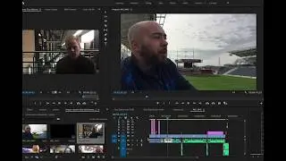 How to adjust the volume of a video clip in the Adobe Premiere CC timeline